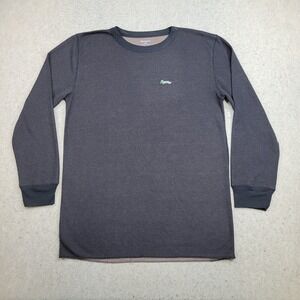 Remington Tech 2.0 Shirt Mens L Gray Long Sleeve Crew Neck Stretch